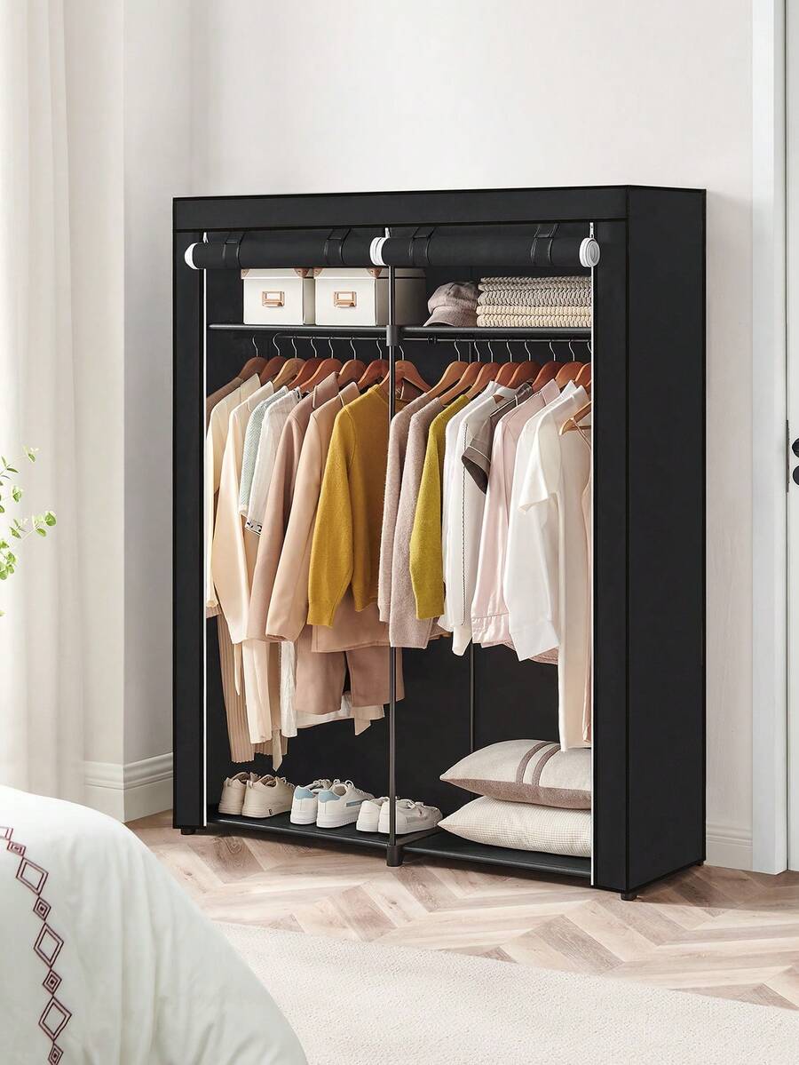 Wardrobe Closet Portable Fabric Cover - خزانة ملابس، خزانة ملابس محمولة لغرفة