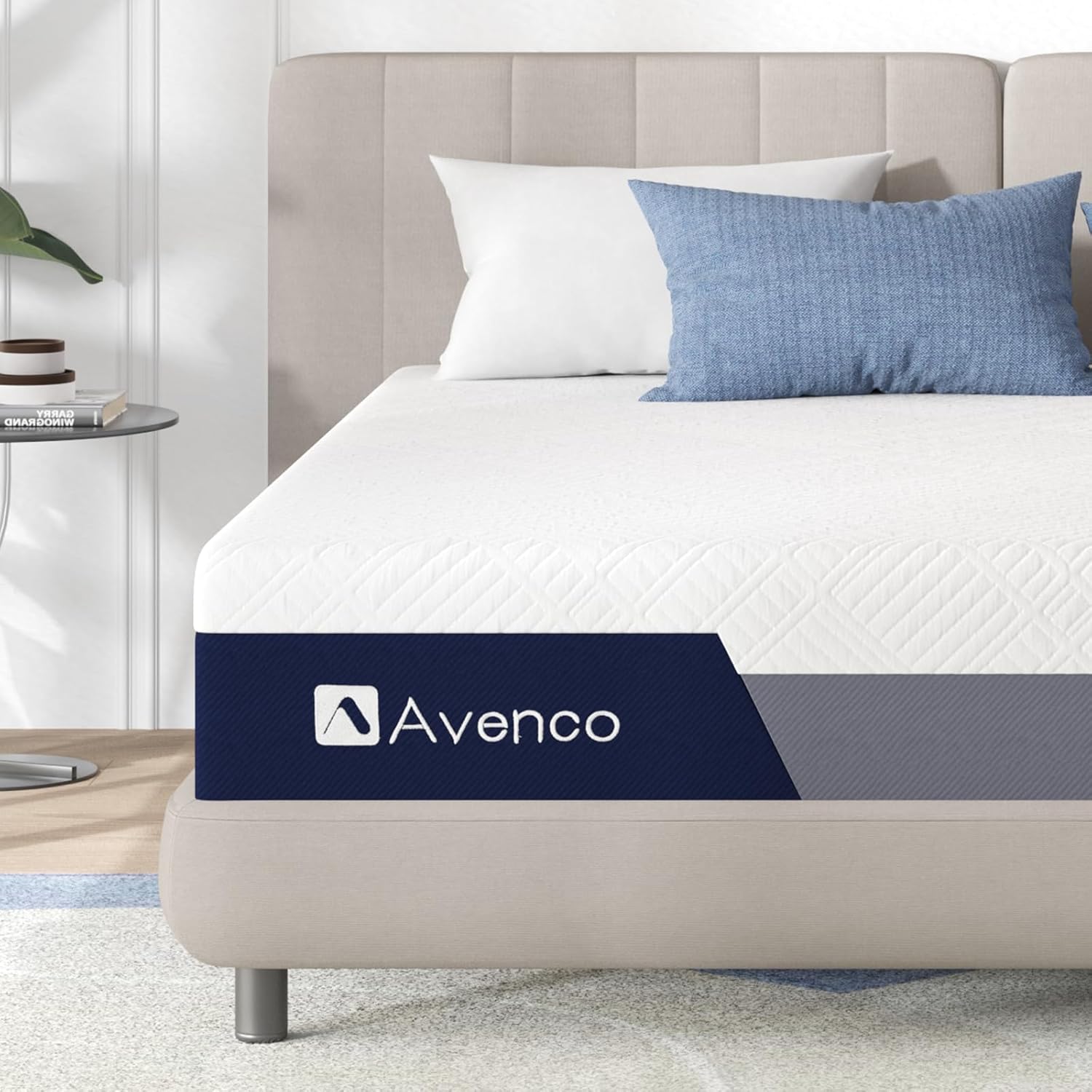 Memory Foam Mattress In A Box Queen - مرتبة كوين ميموري فوم مقاس 12