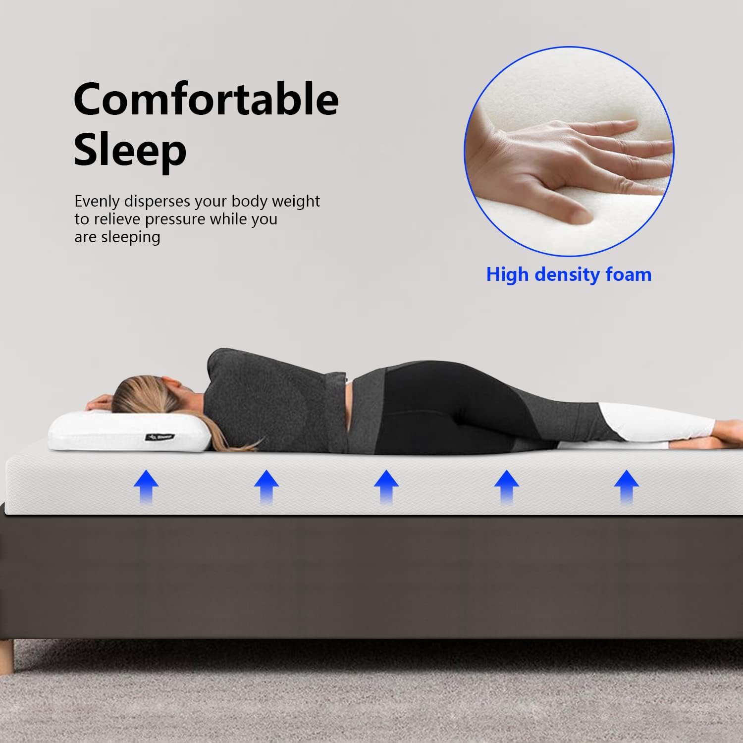 مرتبة بحجم كوين، مرتبة إسفنجية - مراجعة Memory Foam Mattress In A Box Queen وسعره
