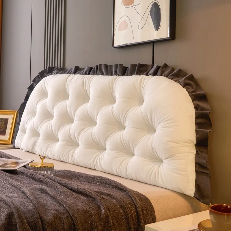 وسادة مخملية كريستالية لرأس ال - مراجعة Headboard Cushion Backrest Tatami وسعره