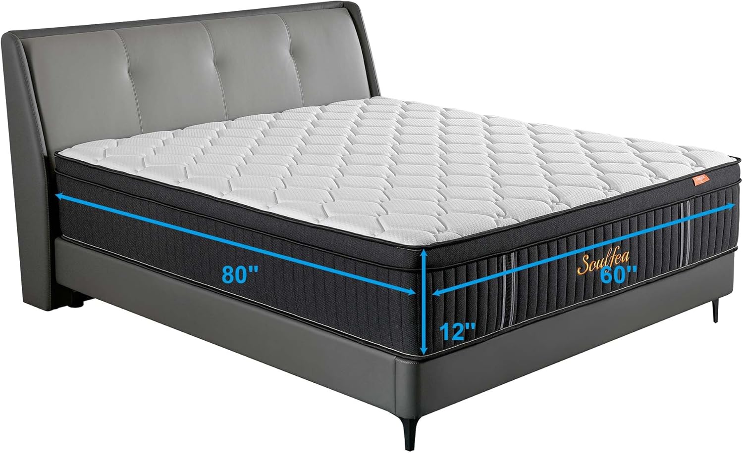 مرتبة كوين مقاس 12 بوصة مرتبة  - مراجعة Memory Foam Mattress In A Box Queen وسعره