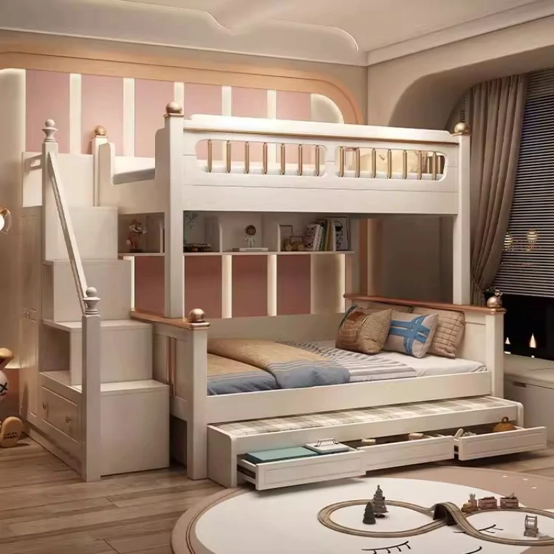 سرير بطابقين خشبي مقاس 135x190 - مراجعة King Size Bed Frame With Storage Drawers وسعره