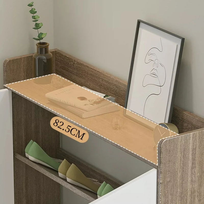 خزانة أحذية أنيقة بعرض 20 سم،  - مراجعة Shoe Rack Cabinet Narrow Entryway وسعره