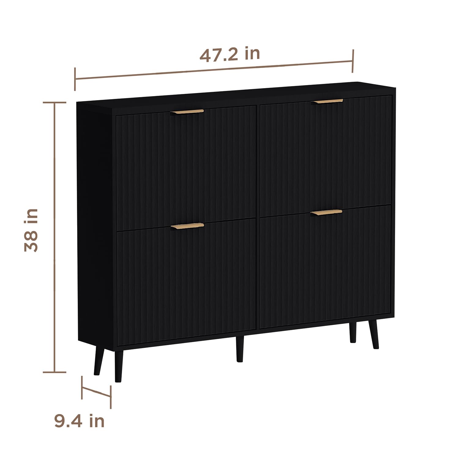خزانة أحذية، منظم عصري قائم بذ - مراجعة Shoe Rack Cabinet Narrow Entryway وسعره