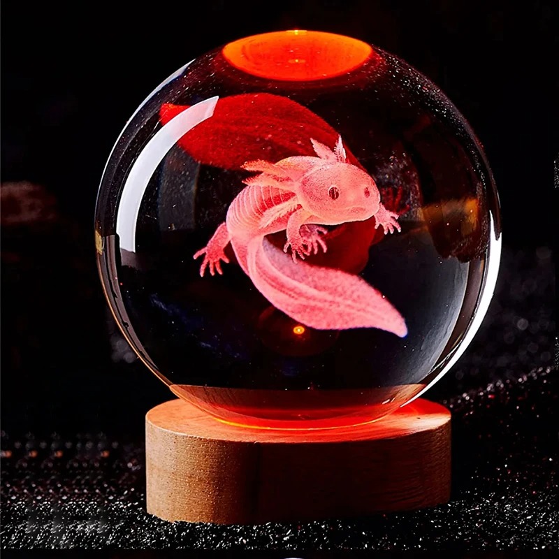 D2 ثلاثية الأبعاد Axolotl مصبا - مراجعة Floating Nightstand With Led Light وسعره