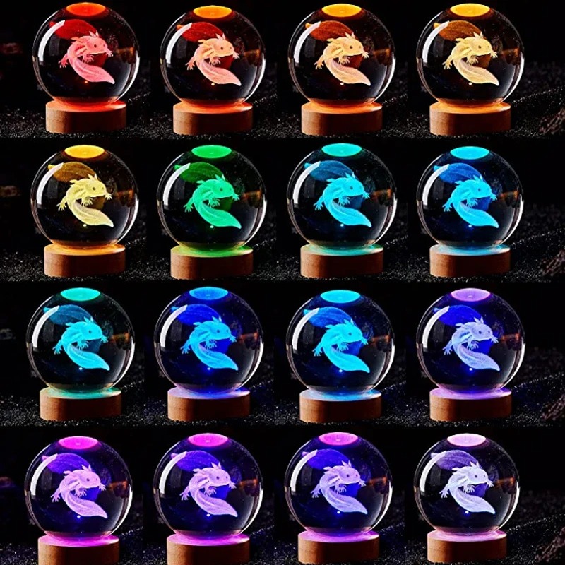D2 ثلاثية الأبعاد Axolotl مصبا - مراجعة Floating Nightstand With Led Light وسعره