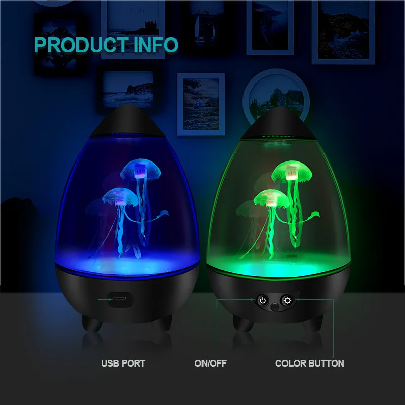 مصباح ليد للأسماك مع جهاز تحكم - مراجعة Floating Nightstand With Led Light وسعره