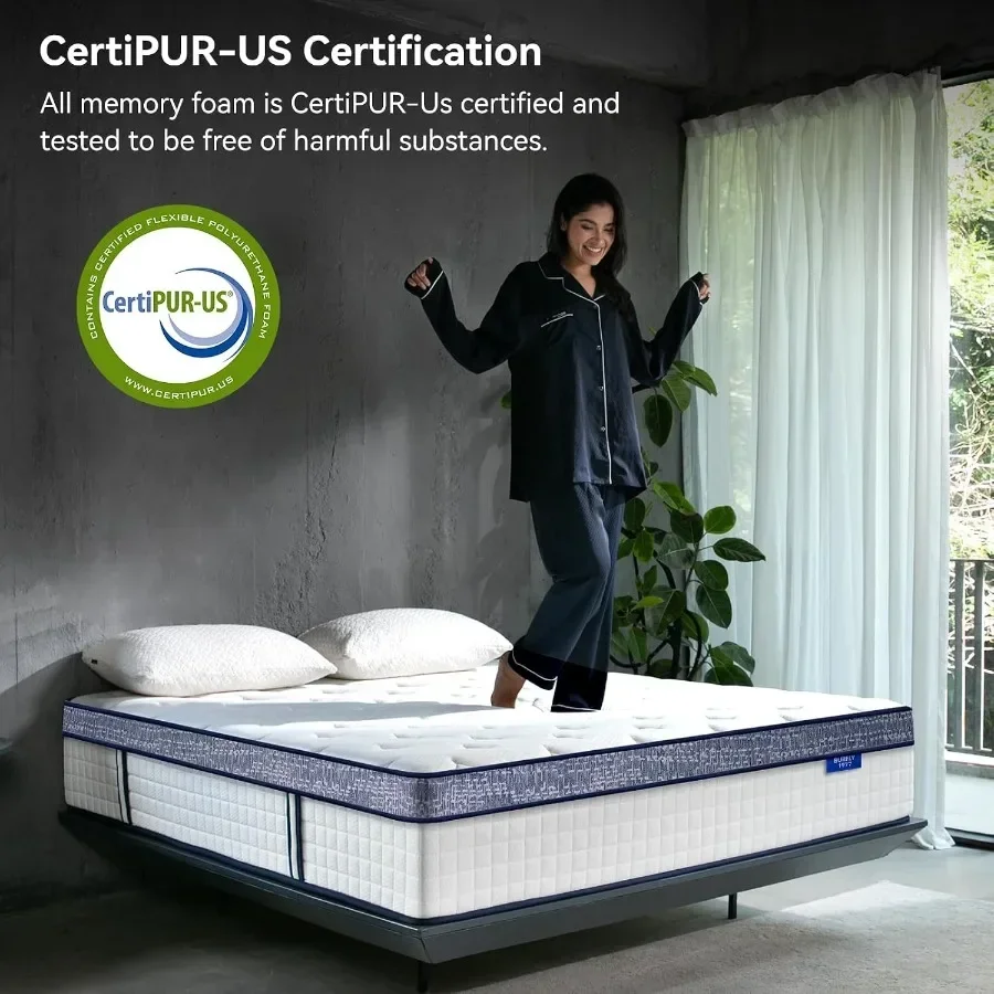 مرتبة كوين، مرتبة كوين هجينة ب - مراجعة Memory Foam Mattress In A Box Queen وسعره