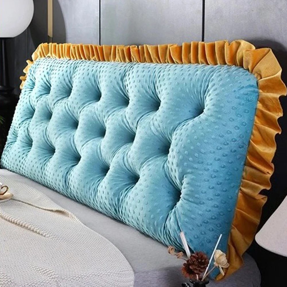 وسادة مسند رأس السرير بحواف مك - مراجعة Headboard Cushion Backrest Tatami وسعره