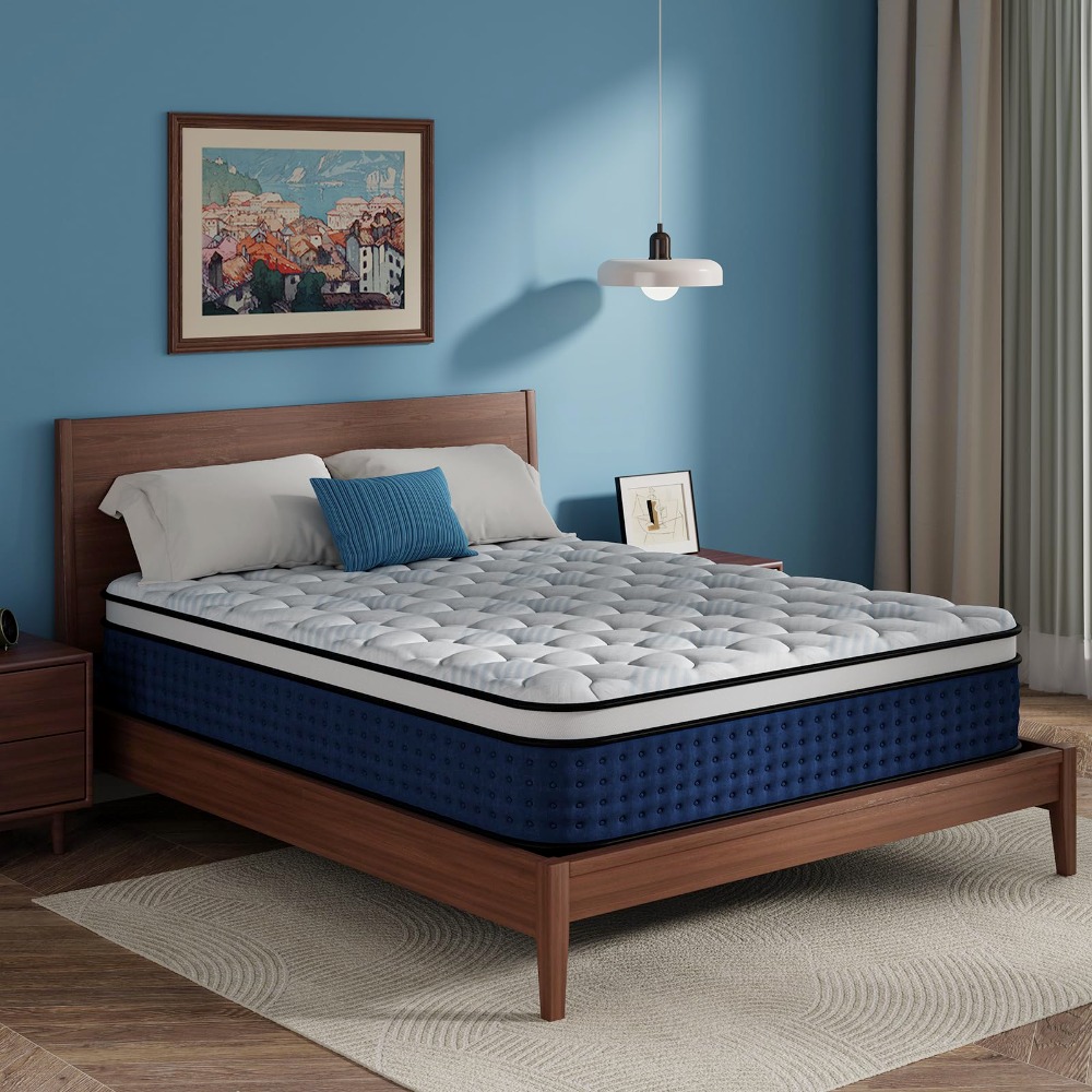 مرتبة كوين، مرتبة كوين هجينة ب - مراجعة Memory Foam Mattress In A Box Queen وسعره