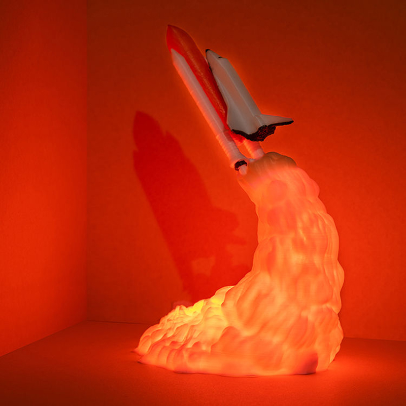 USB قابلة للشحن الفضاء المكوك  - مراجعة Floating Nightstand With Led Light وسعره
