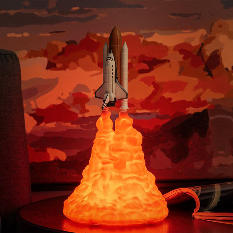 USB قابلة للشحن الفضاء المكوك  - مراجعة Floating Nightstand With Led Light وسعره